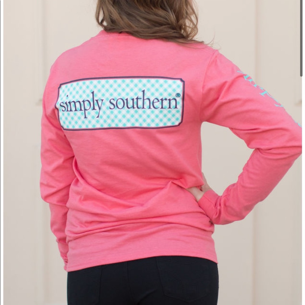 Simply southern long sleeve tee